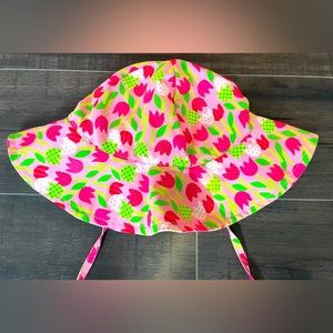 Iplay - Pink Tulip UPF 50+ Brim Sun Hat - SIZE: 0-6 Month